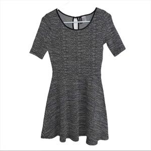 Divided Gray Mini Dress Size 8